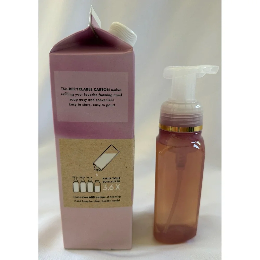 Bath & Body Works Champagne Toast Foaming Hand Soap 8.75oz and 32oz Refill Set